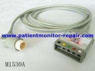 Кабель - IEC кабеля хобота M1530A вспомогательного оборудования ECG оборудования браковки медицинский терпеливейший